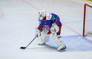 «Решил бросить, особо не раздумывая». Денис Синягин – о своей шайбе в ворота «Динамо-Молодечно»